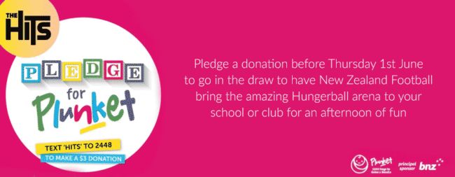 The Hits Pledge for Plunket