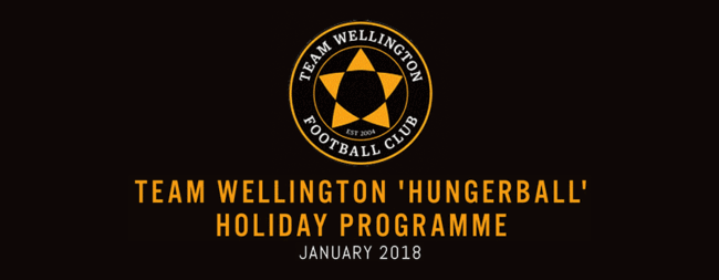 Team Wellington's Hungerball Holiday Programme