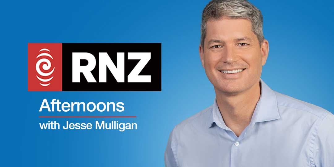 RNZ Interview with Jesse Mulligan