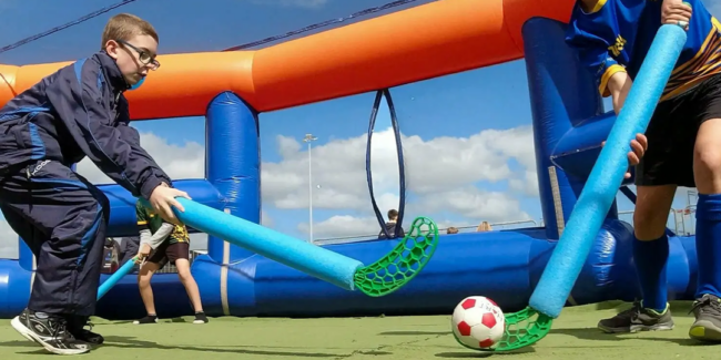 HUNGERBALL Activating at Premier Hockey League and Black Sticks Games