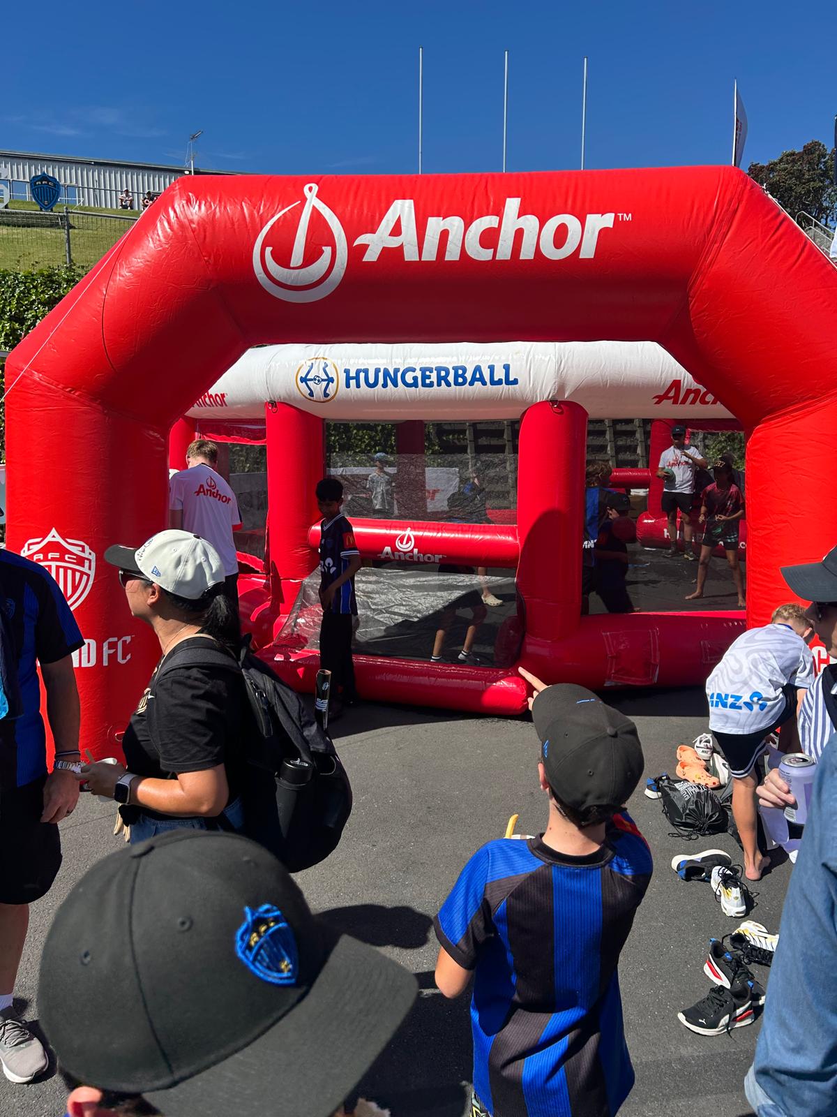 Anchor HUNGERBALL Arena at Auckland FC